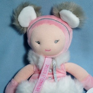 Poupée DOUDOU ET COMPAGNIE "Lady" rose