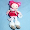 Poupée DOUDOU ET COMPAGNIE "Lady" rose fushia Ours