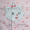 Marie Les Aristochats DISNEY Baby doudou lange Sweet & Lovely