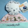 Lion MOTS D'ENFANTS doudou plat "une petite photo"