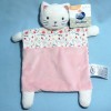 Chat MOTS D'ENFANTS sos doudou carré plat rose