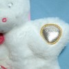 Licorne BABY NAT doudou marionnette blanc et rose Poussière d'étoile