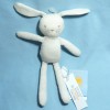 Lapin BOUT'CHOU (Monoprix) doudou rayé
