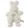 Lapin LUMINOU doudou blanc coeur rose