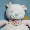 Ours BOUT'CHOU (Monoprix) doudou rose "Spring Time"
