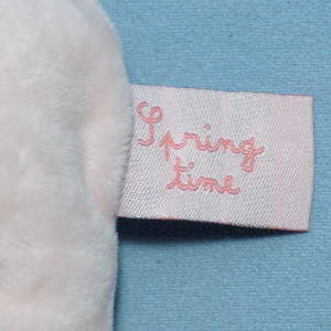 Ours BOUT'CHOU (Monoprix) doudou rose "Spring Time"