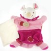 Douris DOUDOU ET COMPAGNIE rose avec mouchoir Missie