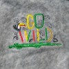 Mickey DISNEY Baby doudou carré plat gris Go Wild
