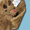 Renne TEX BABY Carrefour sos doudou carré plat nez rouge Noël