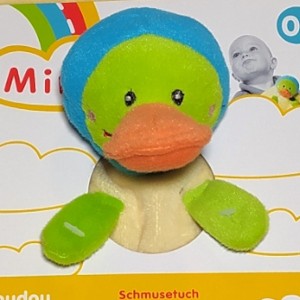 Canard MINIMI "Max" doudou rond plat