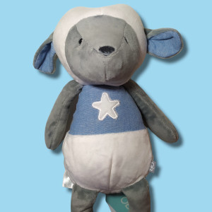 Mouton OKAÏDI OBAÏBI doudou peluche étoile
