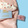 Lapin BOUT'CHOU (Monoprix) doudou rose fraise "Sweet life"