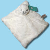 Phoque TEX BABY Carrefour doudou plat blanc