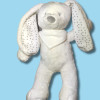 Lapin VERTBAUDET peluche blanche