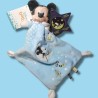 Mickey DISNEY Baby doudou bleu HELLO STAR