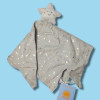 Étoile BOUT'CHOU (Monoprix) doudou lange carré plat gris