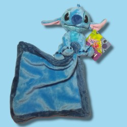 Stitch DISNEY Baby doudou bleu