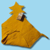 Étoile BÉBÉ DOUCEUR doudou lange plat orange
