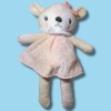 Biche MOTS D'ENFANTS doudou rose
