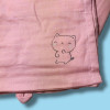 Lange DPAM Du Pareil Au Même doudou rose chat