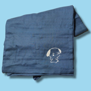 Lange DPAM Du Pareil Au Même doudou bleu chien