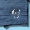 Lange DPAM Du Pareil Au Même doudou bleu chien