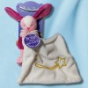 Lapin BABY NAT'  luminescent rose