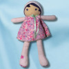 Poupée KALOO doudou peluche Petite Rose robe