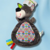 Loup VERTBAUDET doudou plat