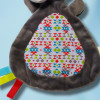 Loup VERTBAUDET doudou plat