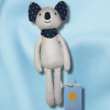 Koala BOUT'CHOU (Monoprix) doudou gris et bleu marine