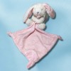 Lapin Nicotoy blanc doudou rose