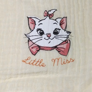 Marie Les Aristochats DISNEY Baby doudou lange Little Miss