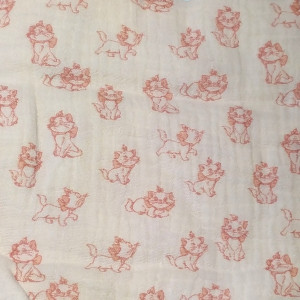 Marie Les Aristochats DISNEY Baby doudou lange
