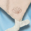Hippopotame NATTOU doudou carré plat rose