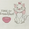 Marie Les Aristochats DISNEY Baby doudou lange Time for breakfast