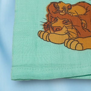 Mufasa et Simba le Roi Lion DISNEY Baby doudou lange Purr-fect Daddy