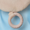 Hippopotame NATTOU doudou plat rose