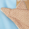 Doudou PREMAMAN marron et blanc