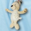 Ours NICOTOY peluche beige et or