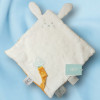 Lapin OKAÏDI OBAÏBI doudou blanc et orange