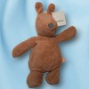 Lapin NATTOU peluche marron