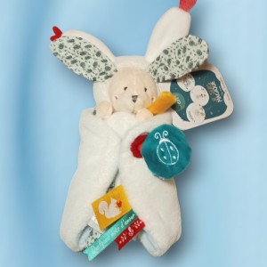 Lapin DOUDOU ET COMPAGNIE Papillote
