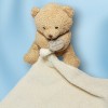 Ours DOUDOU ET COMPAGNIE beige avec mouchoir