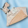 Girafe DPAM Du Pareil Au Même doudou gris, beige et blanc