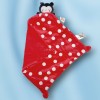Coccinelle DPAM Du Pareil Au Même doudou rouge et blanc