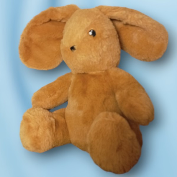 Lapin DPAM Du Pareil Au Même doudou peluche marron