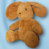 Lapin DPAM Du Pareil Au Même doudou peluche marron