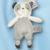 Panda MOTS D'ENFANTS doudou gris et blanc