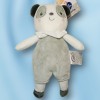 Panda MOTS D'ENFANTS doudou gris et blanc